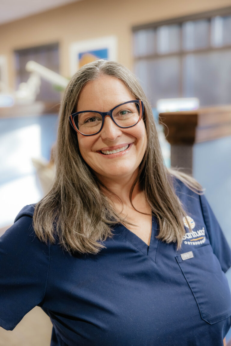 Employee headshot of Angela at Santucci Orthodontics