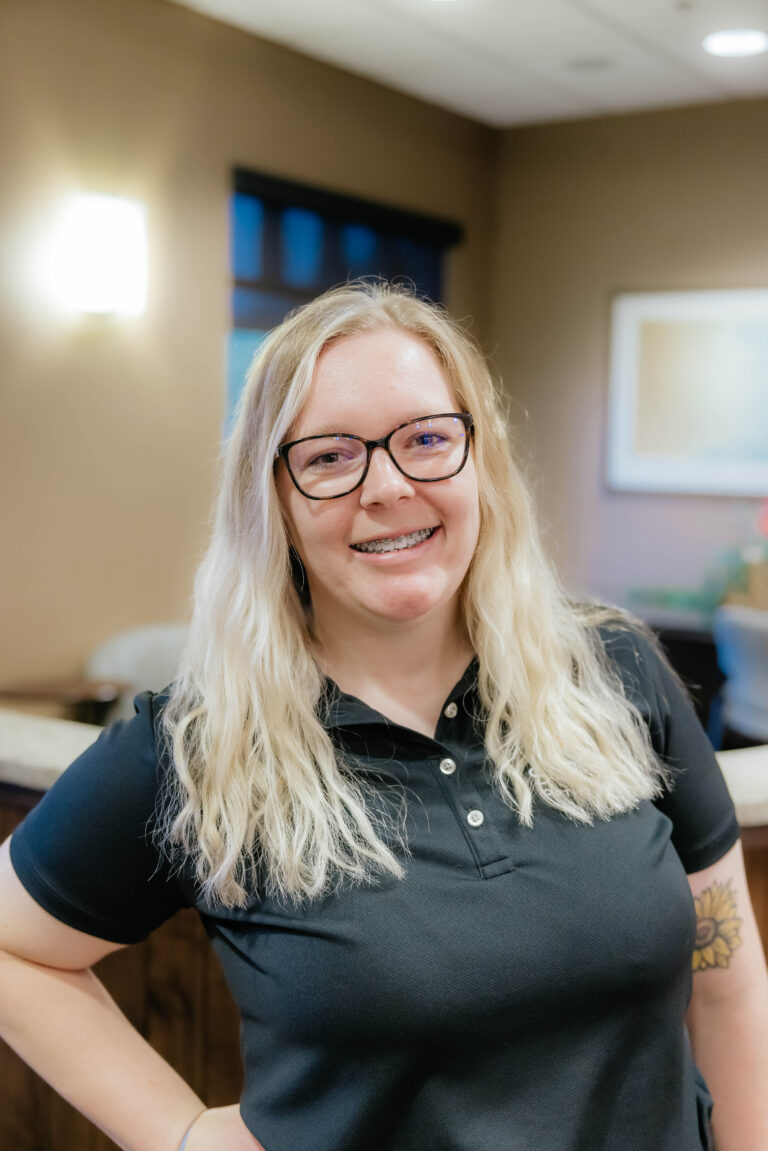 Employee headshot of Emily at Santucci Orthodontics