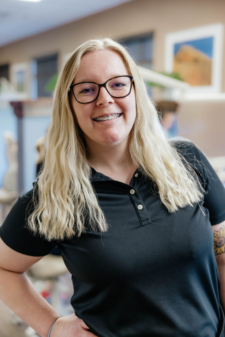 Employee headshot of Emily at Santucci Orthodontics