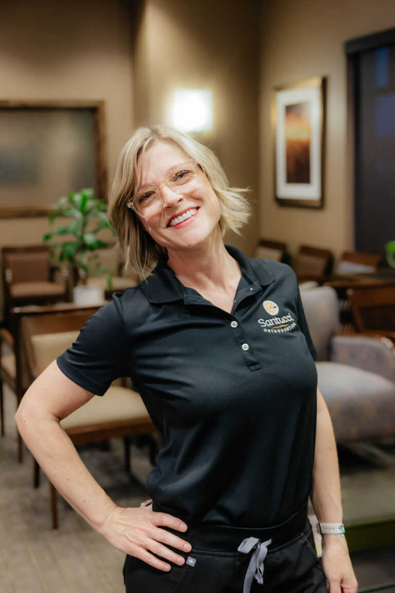 Employee headshot of Erin at Santucci Orthodontics