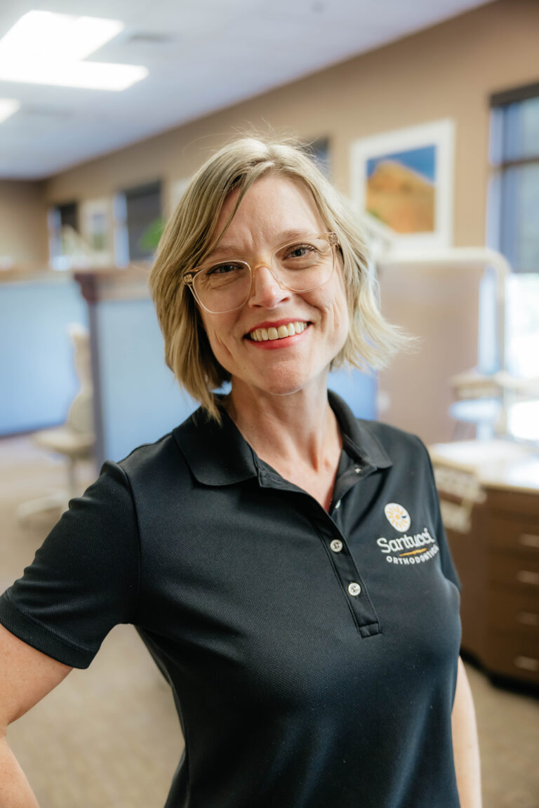 Employee headshot of Erin at Santucci Orthodontics