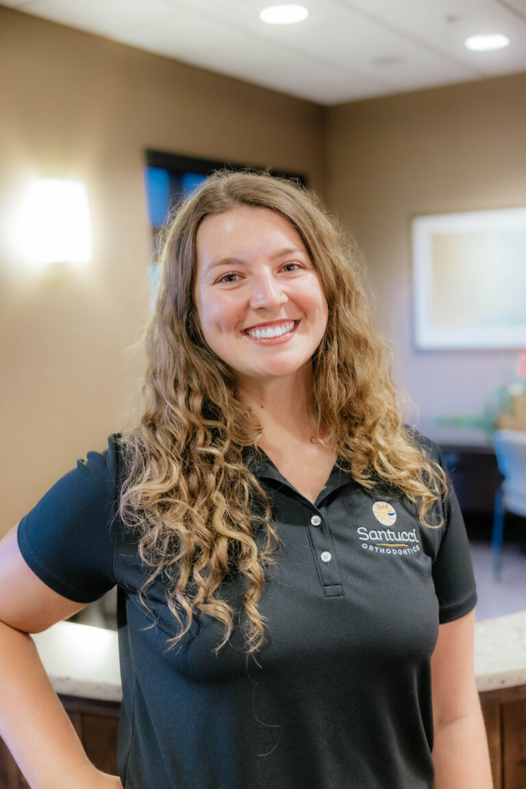 Employee headshot of Jessica at Santucci Orthodontics