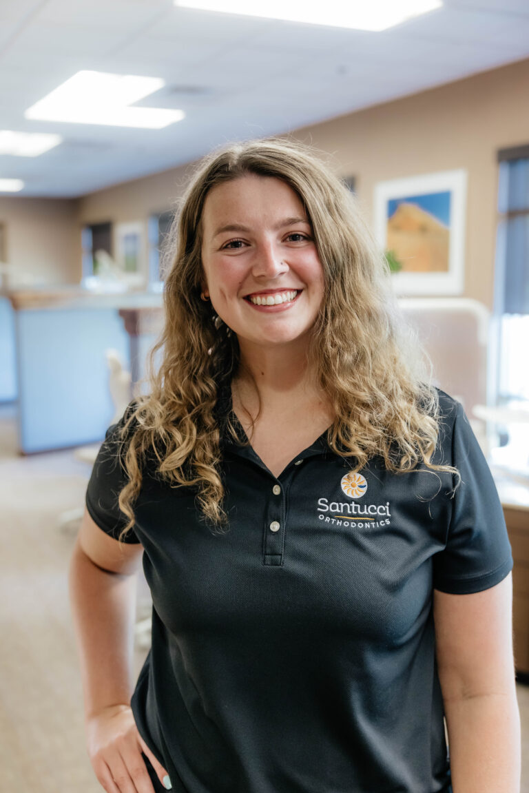Employee headshot of Jessica at Santucci Orthodontics