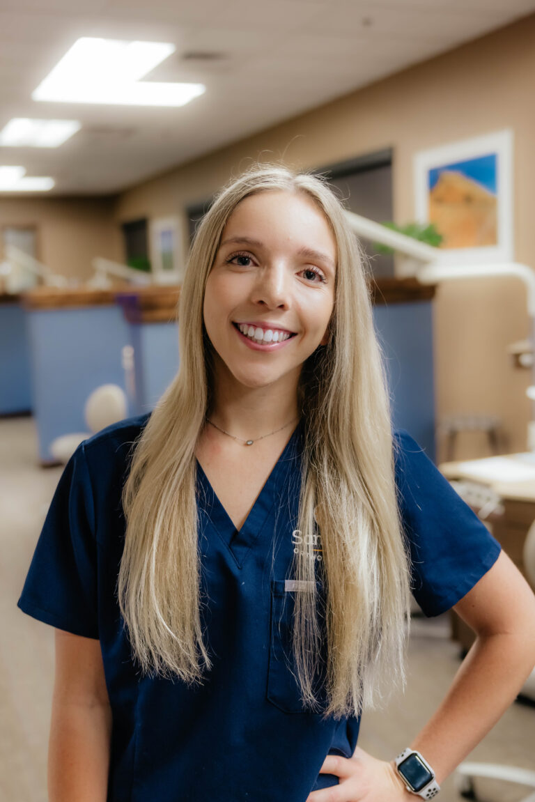 Employee headshot of Kaylee at Santucci Orthodontics