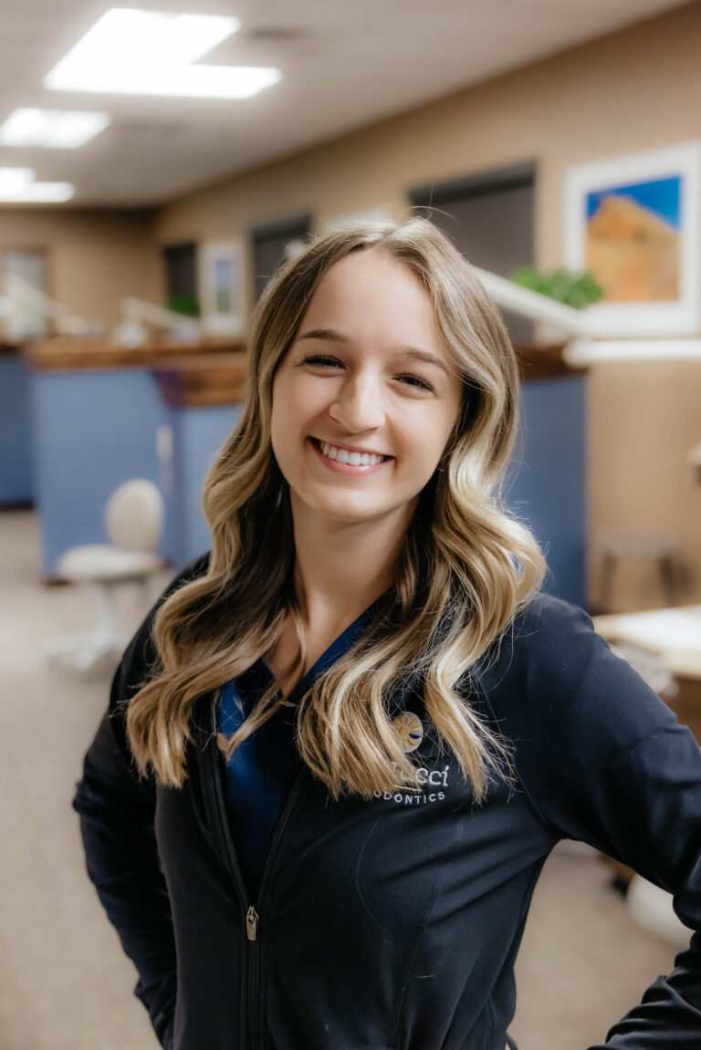 Employee headshot of Kirsten at Santucci Orthodontics
