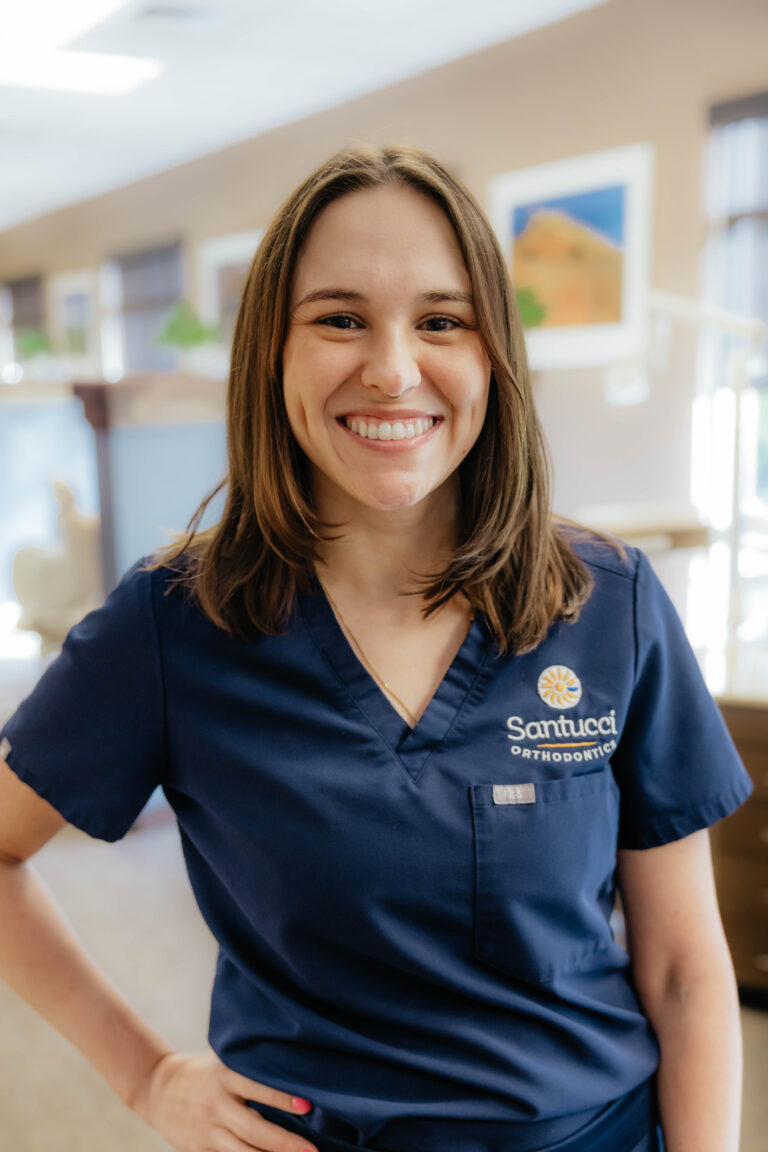 Employee headshot of Maggie at Santucci Orthodontics