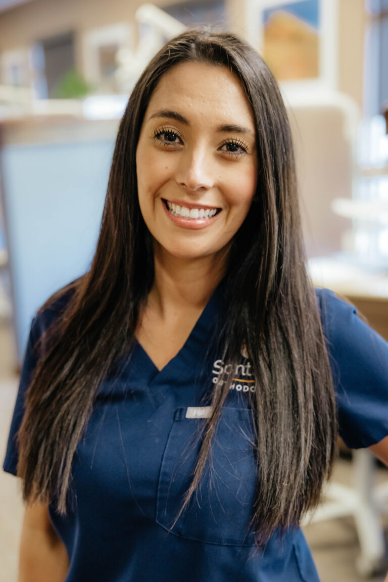 Employee headshot of Victoria at Santucci Orthodontics